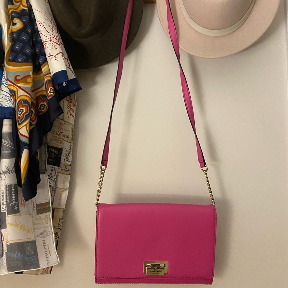 Hot Pink Kate Spade Clutch / Crossbody